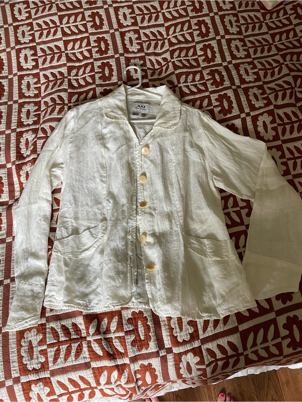 Flax Lightweight Linen Jacket Blazer